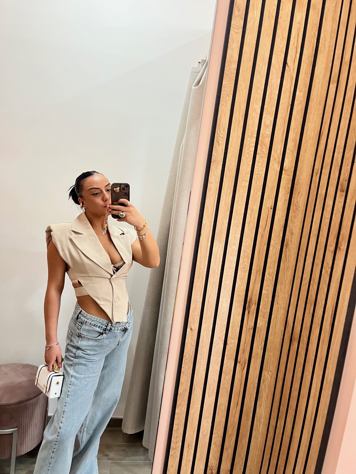 Gilet Ilary beige
